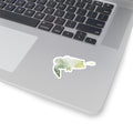 Astrofishicist Kiss-Cut Stickers | Space Fish Illustration