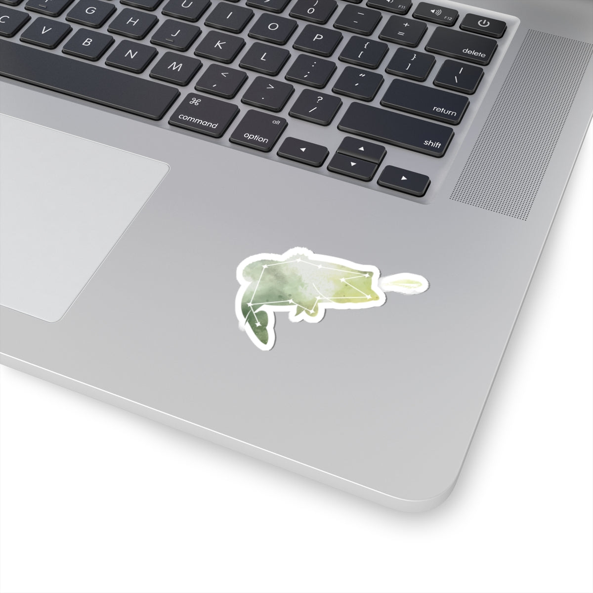 Astrofishicist Kiss-Cut Stickers | Space Fish Illustration