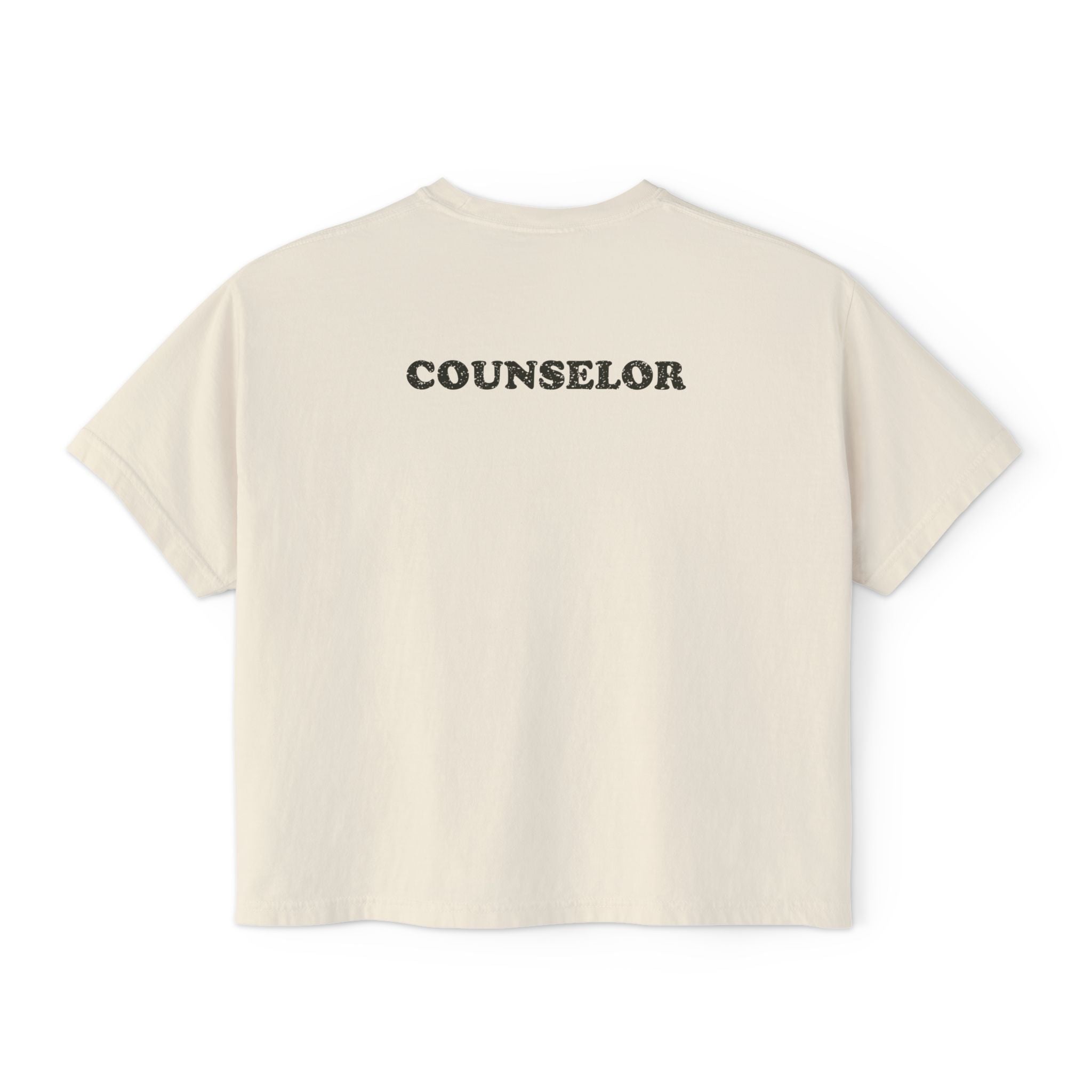 "Camp So Fly" Women's Boxy Tee — Retro Summer Camp Counselor Shirt