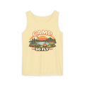 "Camp So Fly" Unisex Tank Top — Retro Camp Counselor Graphic Tank