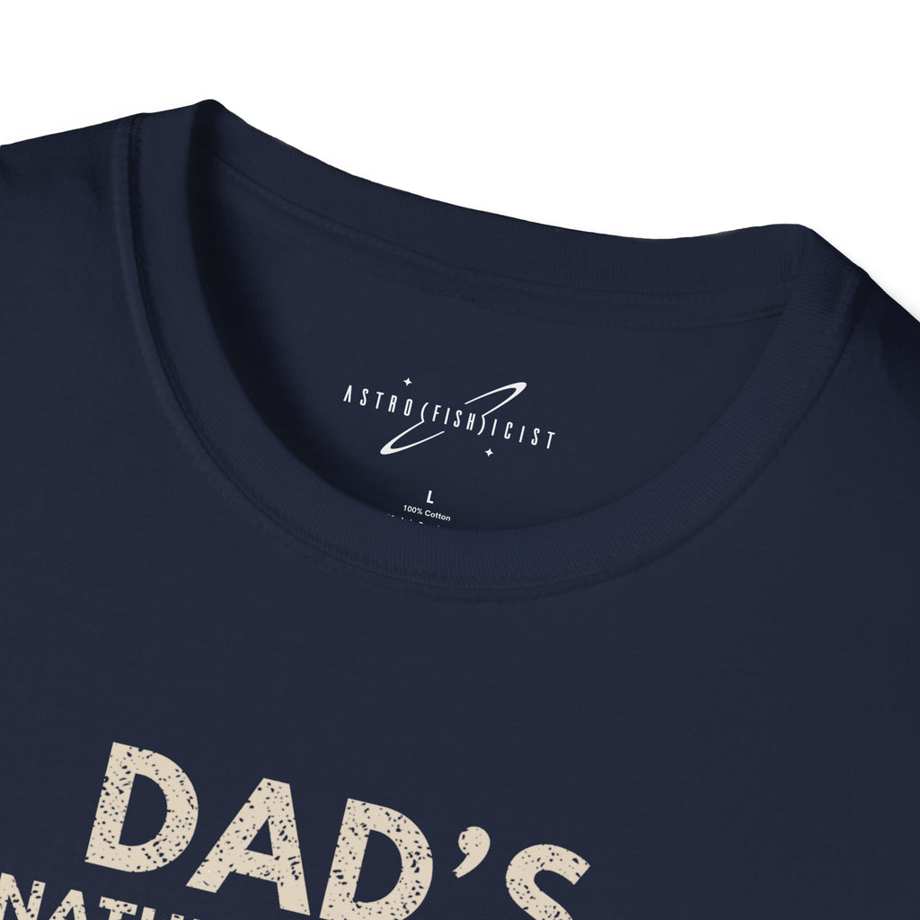 "Dad’s Natural Habitat" T-Shirt — Fishing, BBQ & Beer Graphic Tee