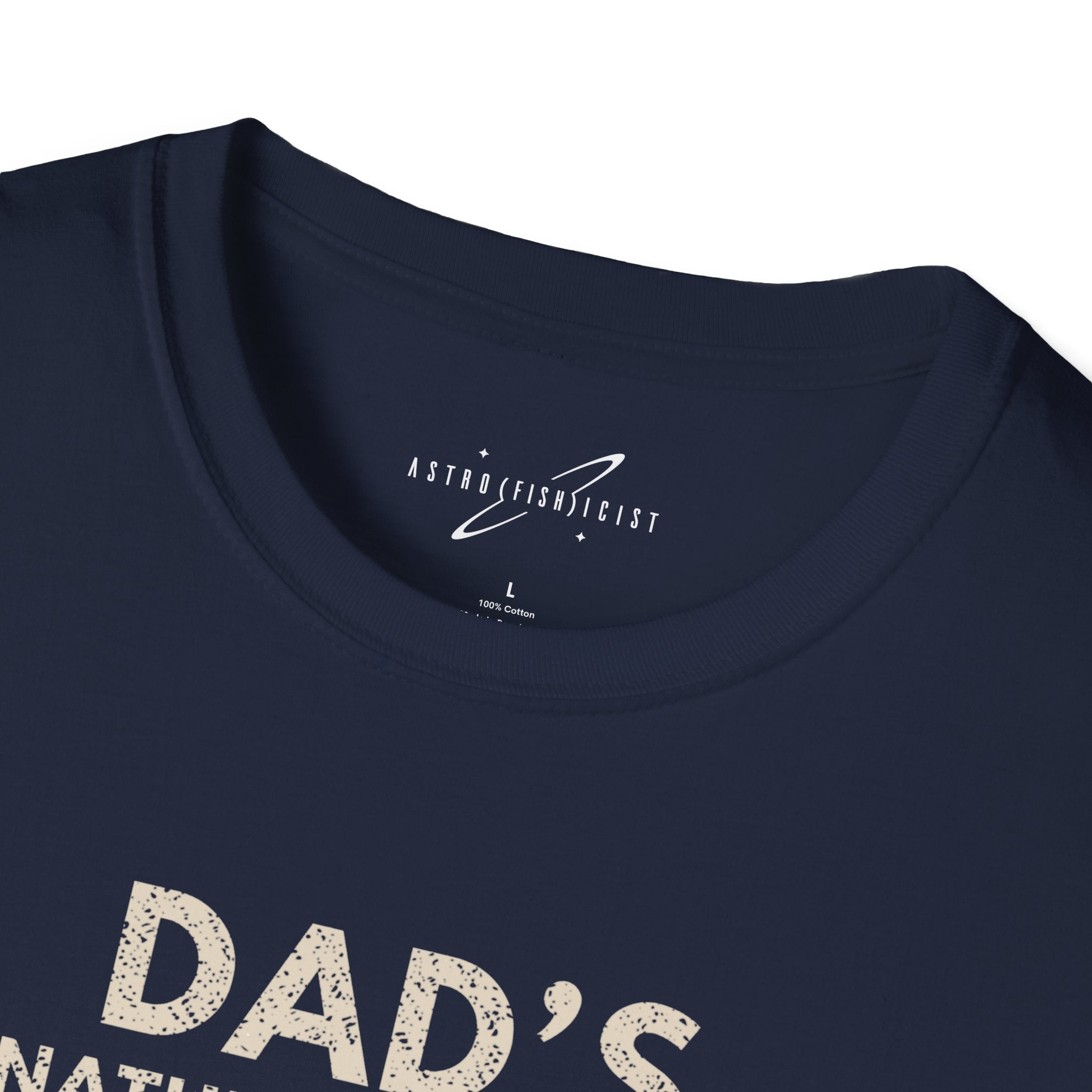 "Dad’s Natural Habitat" T-Shirt — Fishing, BBQ & Beer Graphic Tee