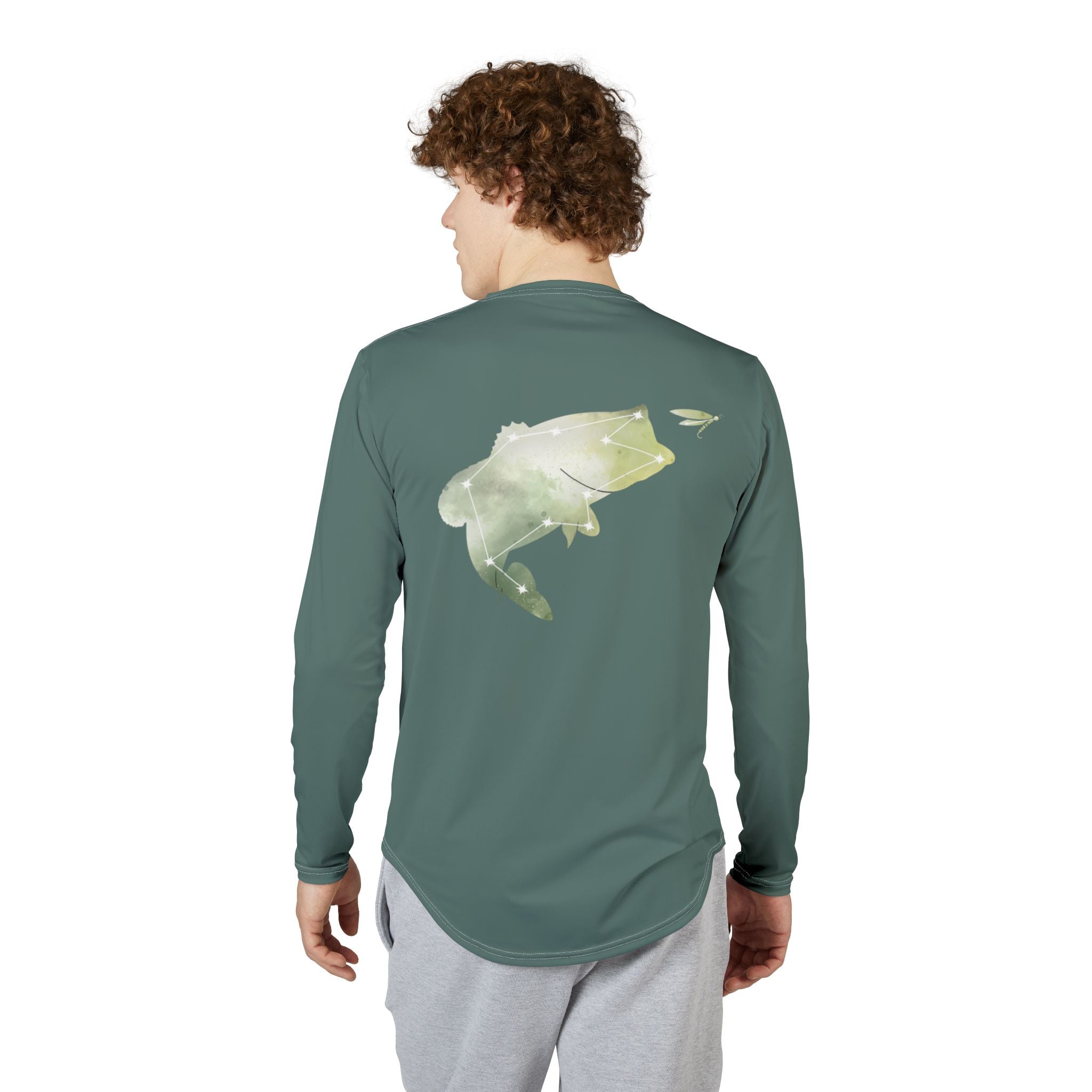 Astrofishicist Fly Fishing UV Protection Long Sleeve Shirt, Official Gear, Men's Clothing, Fishing Apparel