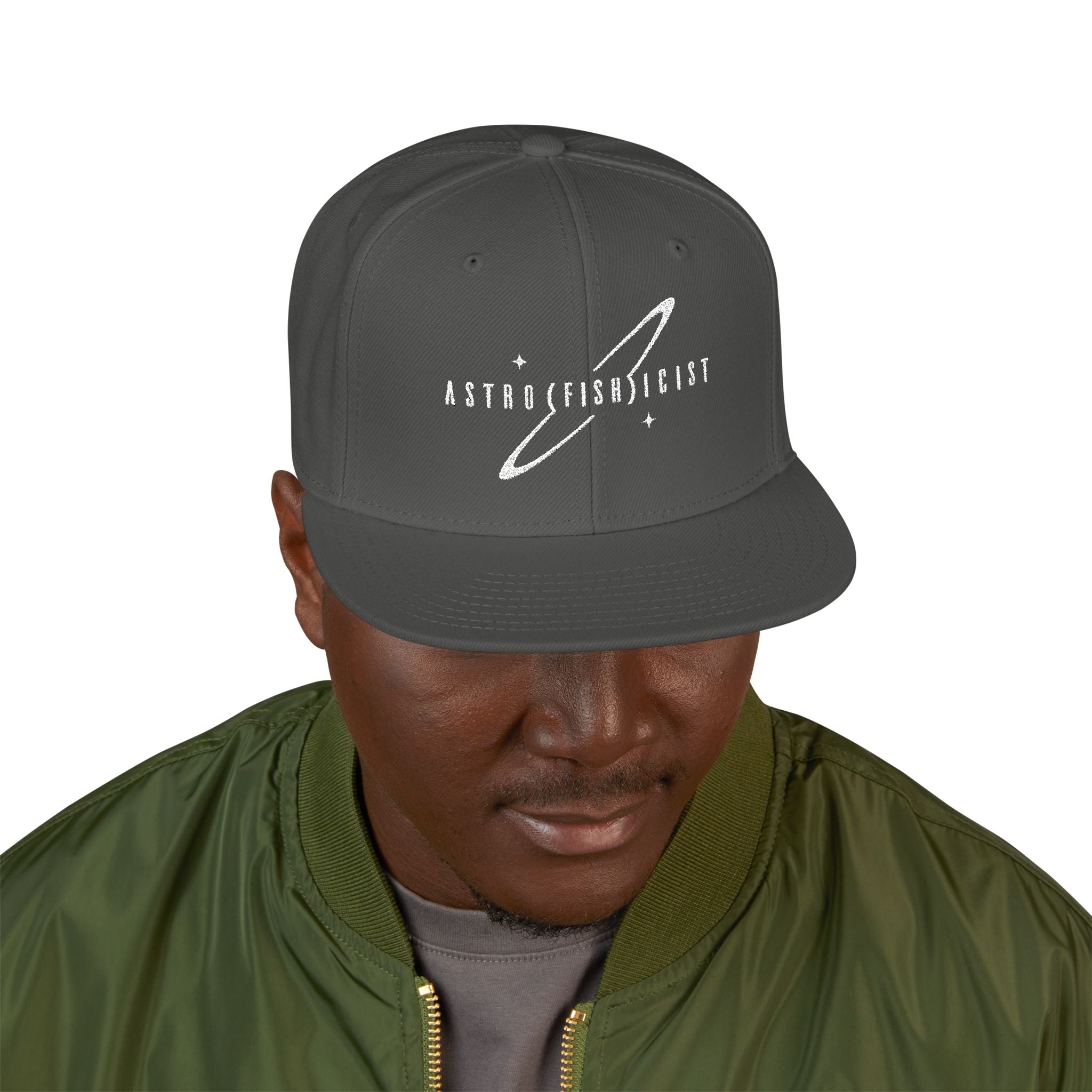 Official Astrofishicist Snapback Cap