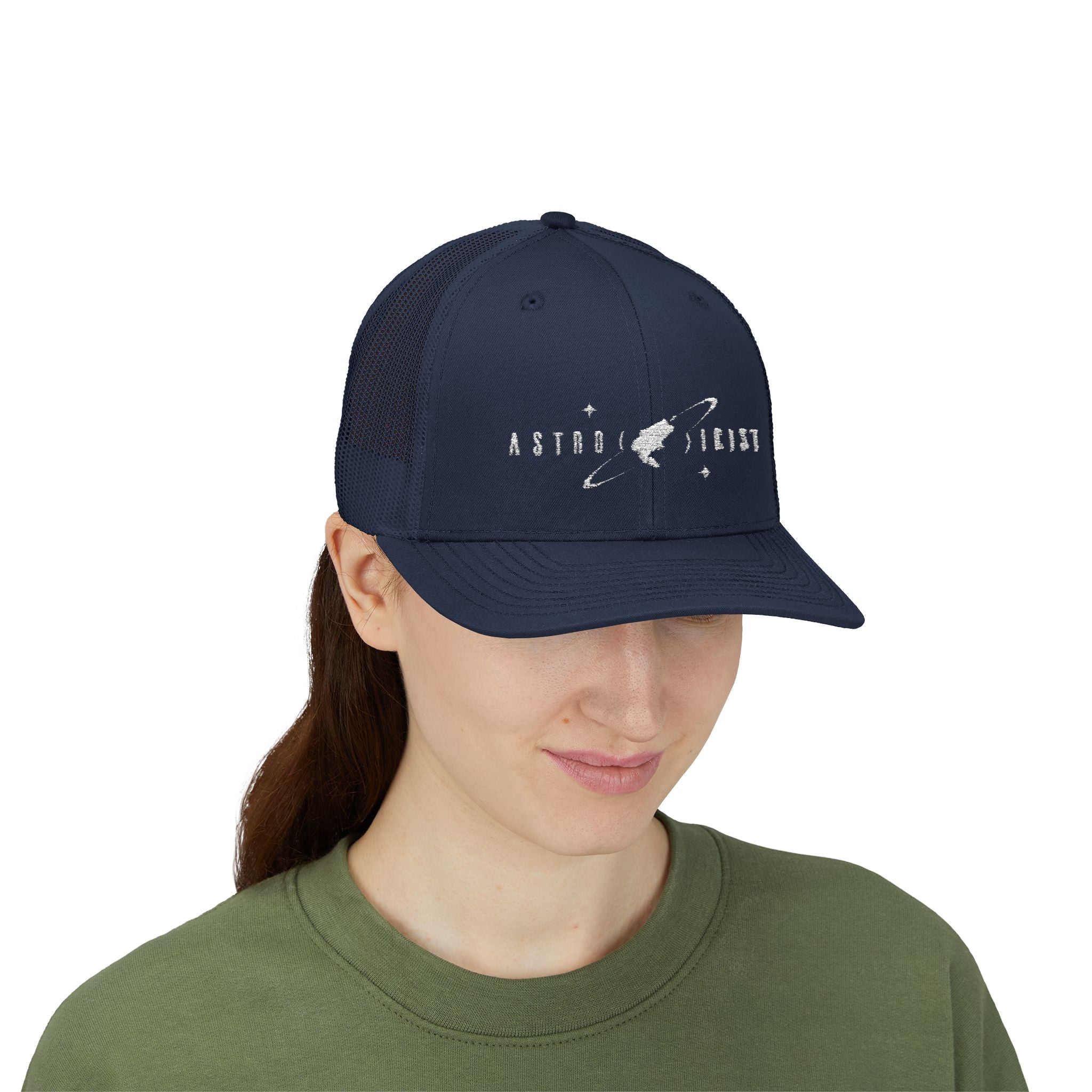 Astrofishicist Snapback Trucker Cap