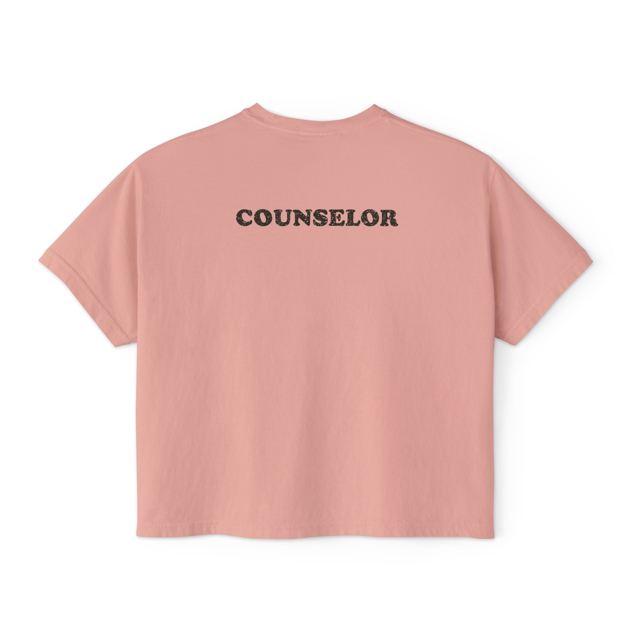 "Camp So Fly" Women's Boxy Tee — Retro Summer Camp Counselor Shirt
