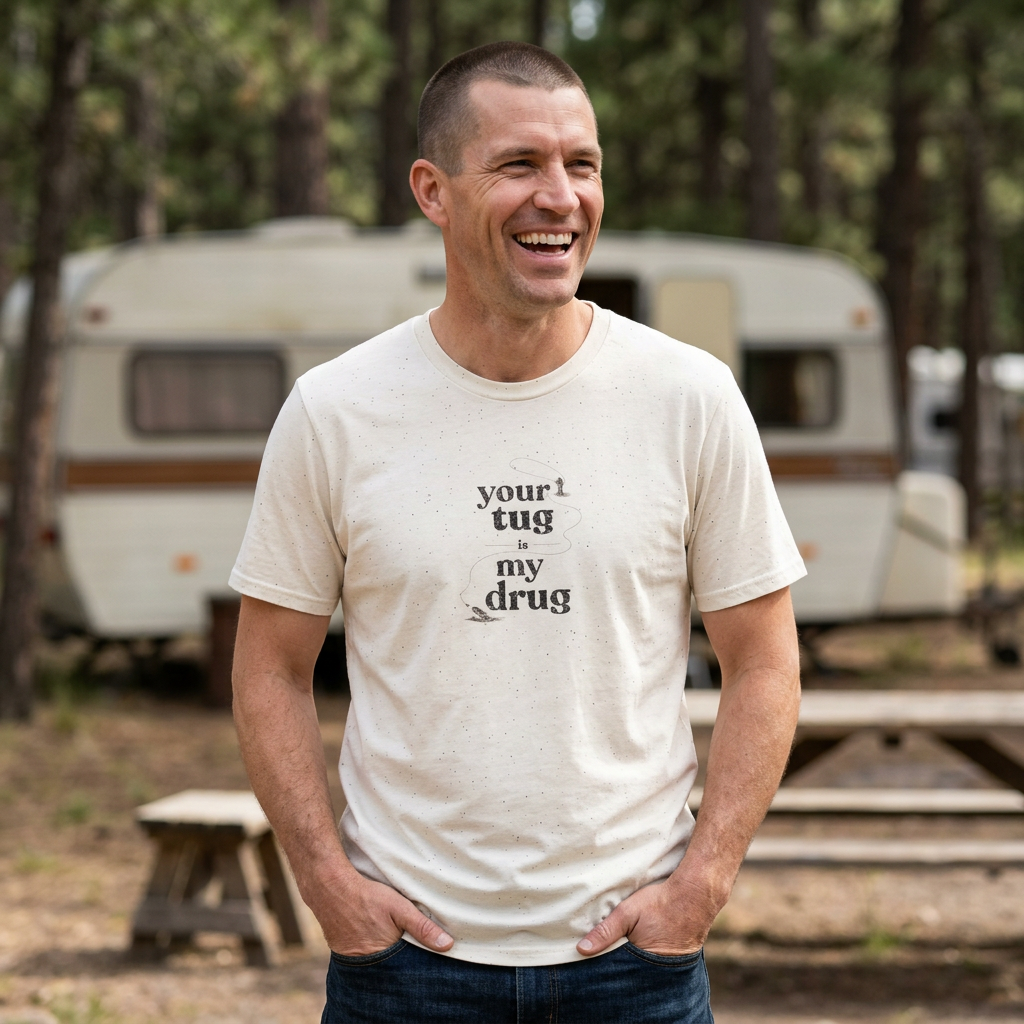 "Your Tug Is My Drug" Flyfishing T-Shirt