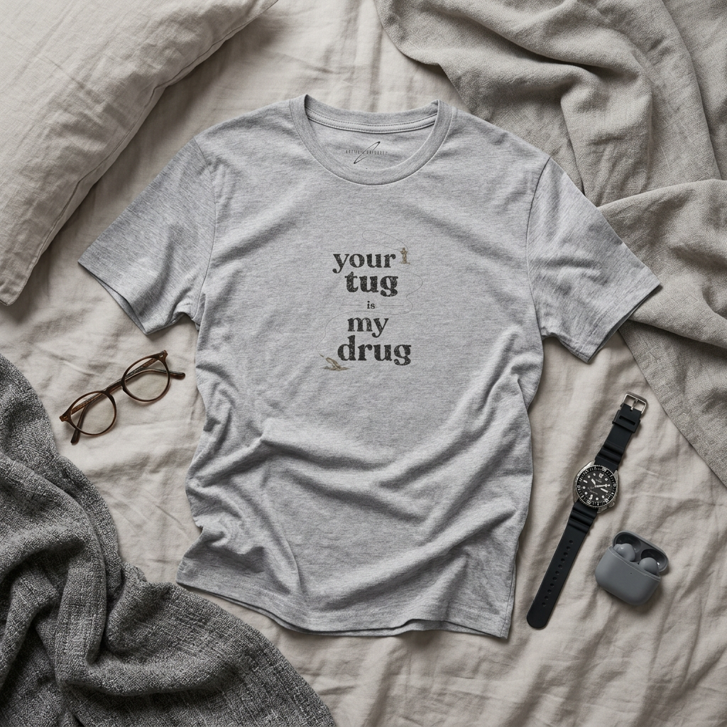"Your Tug Is My Drug" Flyfishing T-Shirt