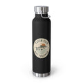 “Catch Fish Not Feelings” 22oz Fishing Water Bottle, Insulated Copper Tumbler