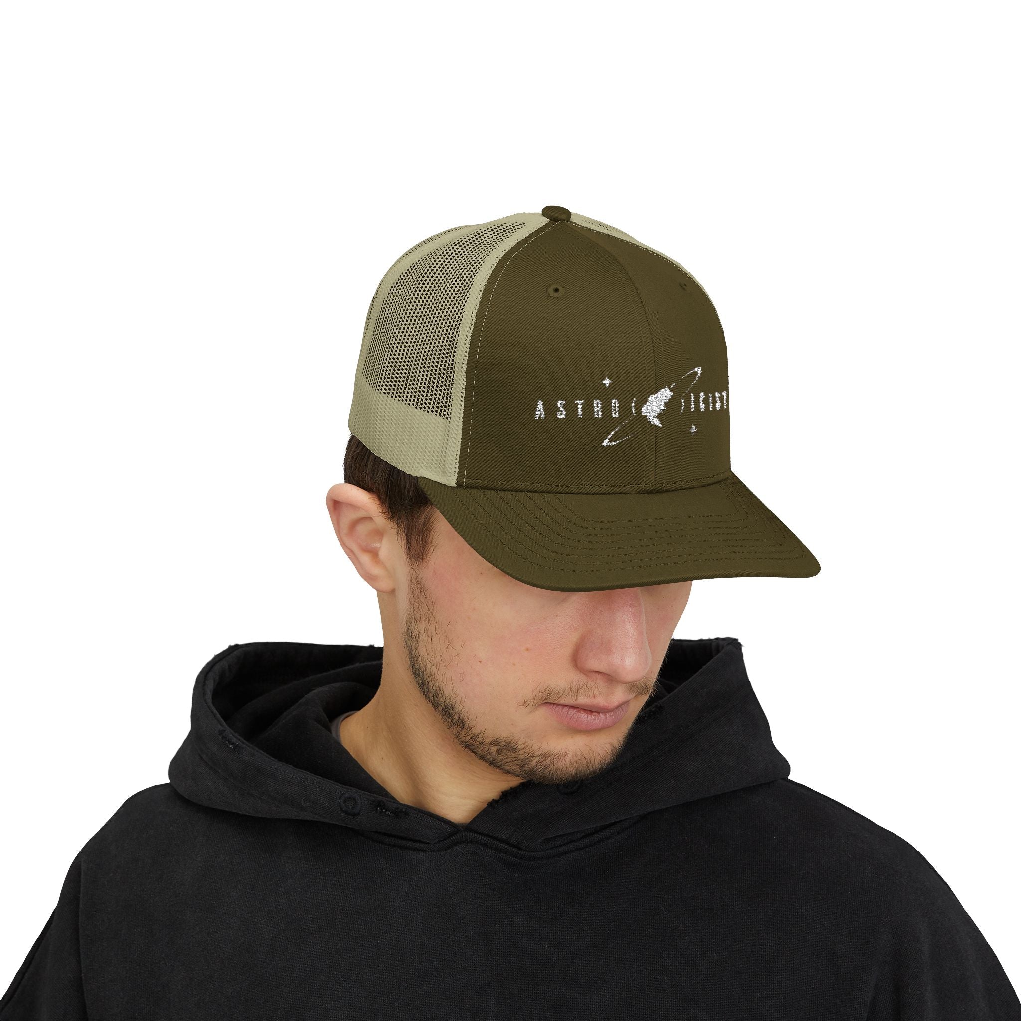Astrofishicist Snapback Trucker Cap