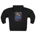 Astrofishicist Space Graffiti Zip Hoodie