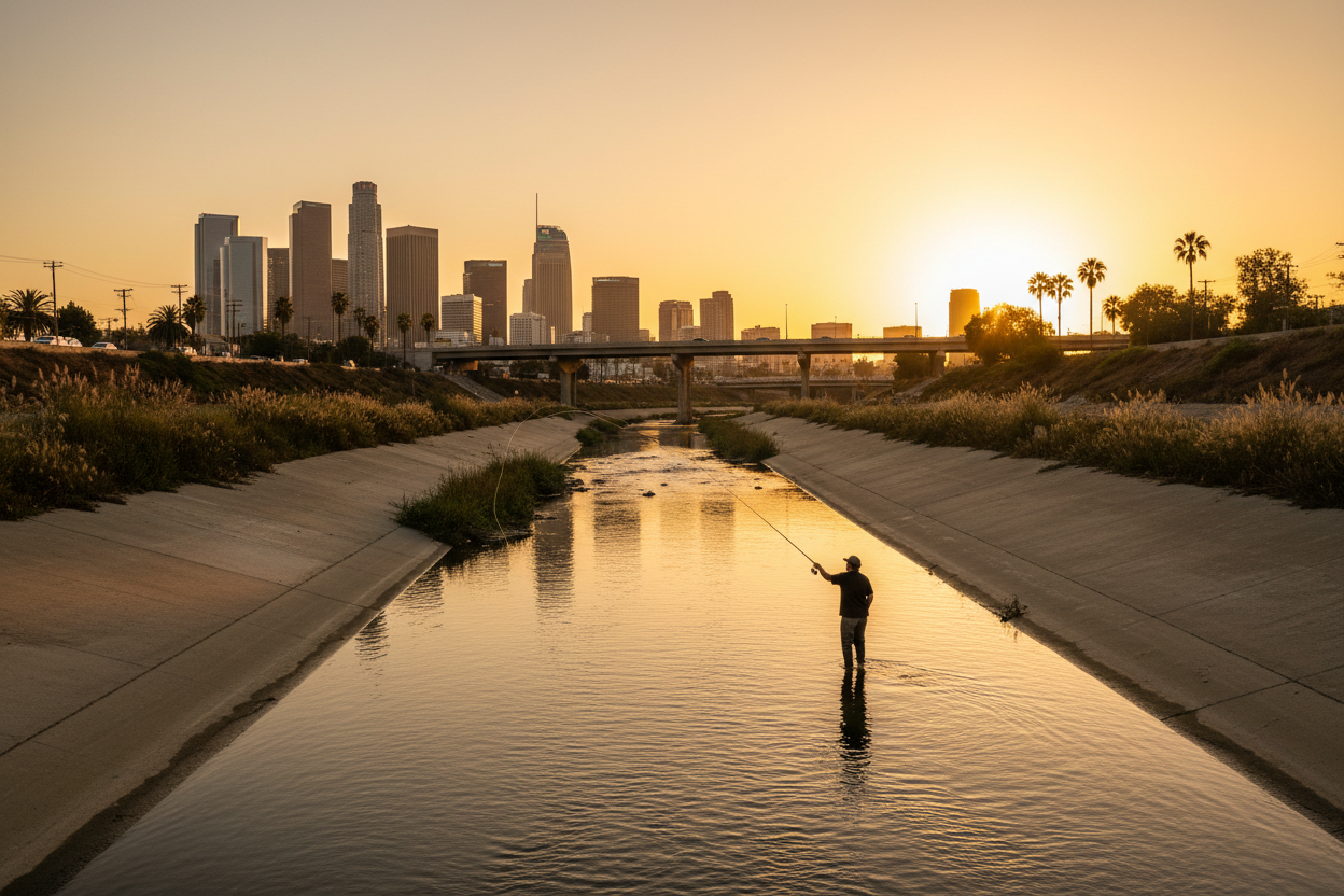 Flyfishing in Los Angeles
